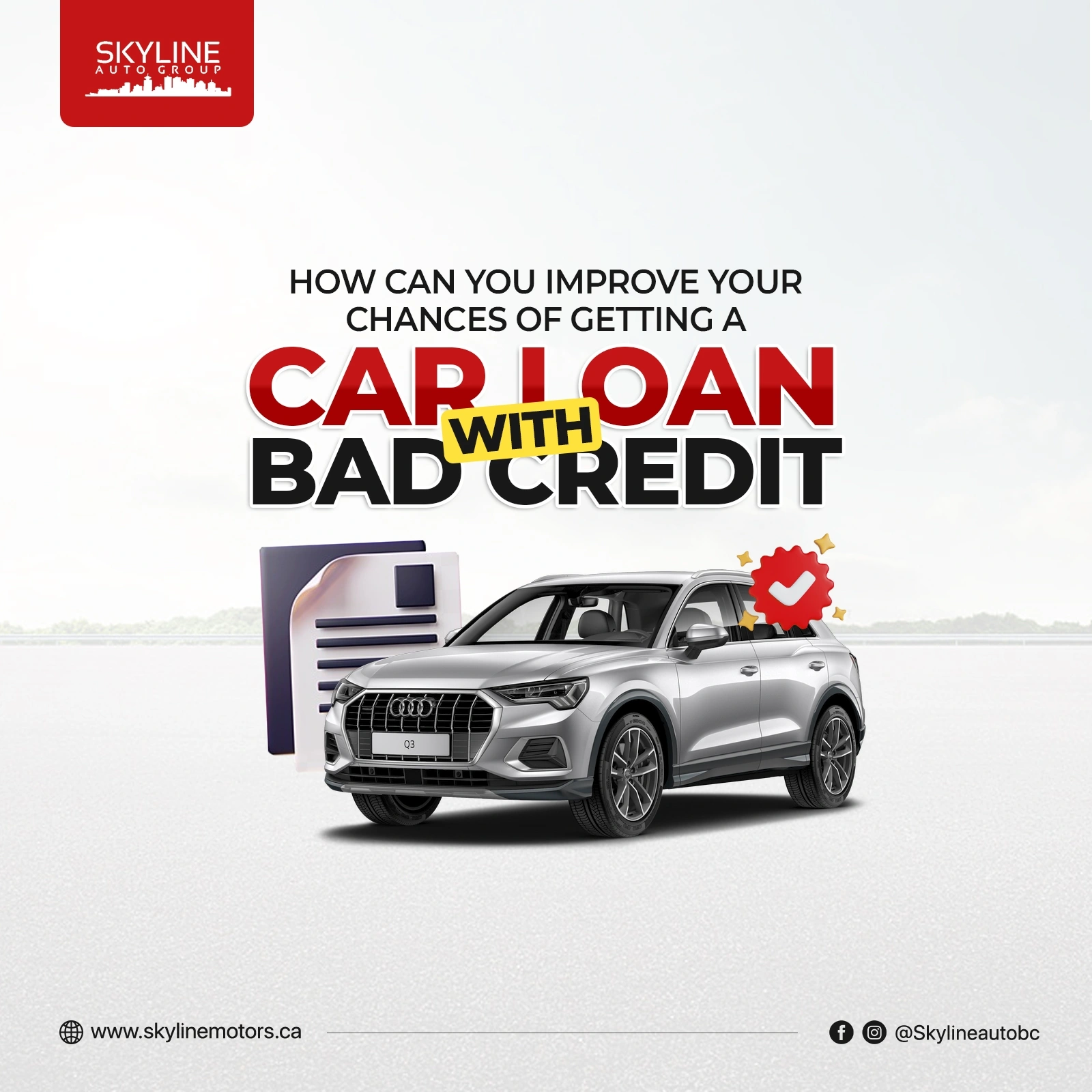 How Can You Improve Your Chances of Getting a Car Loan with Bad Credit?