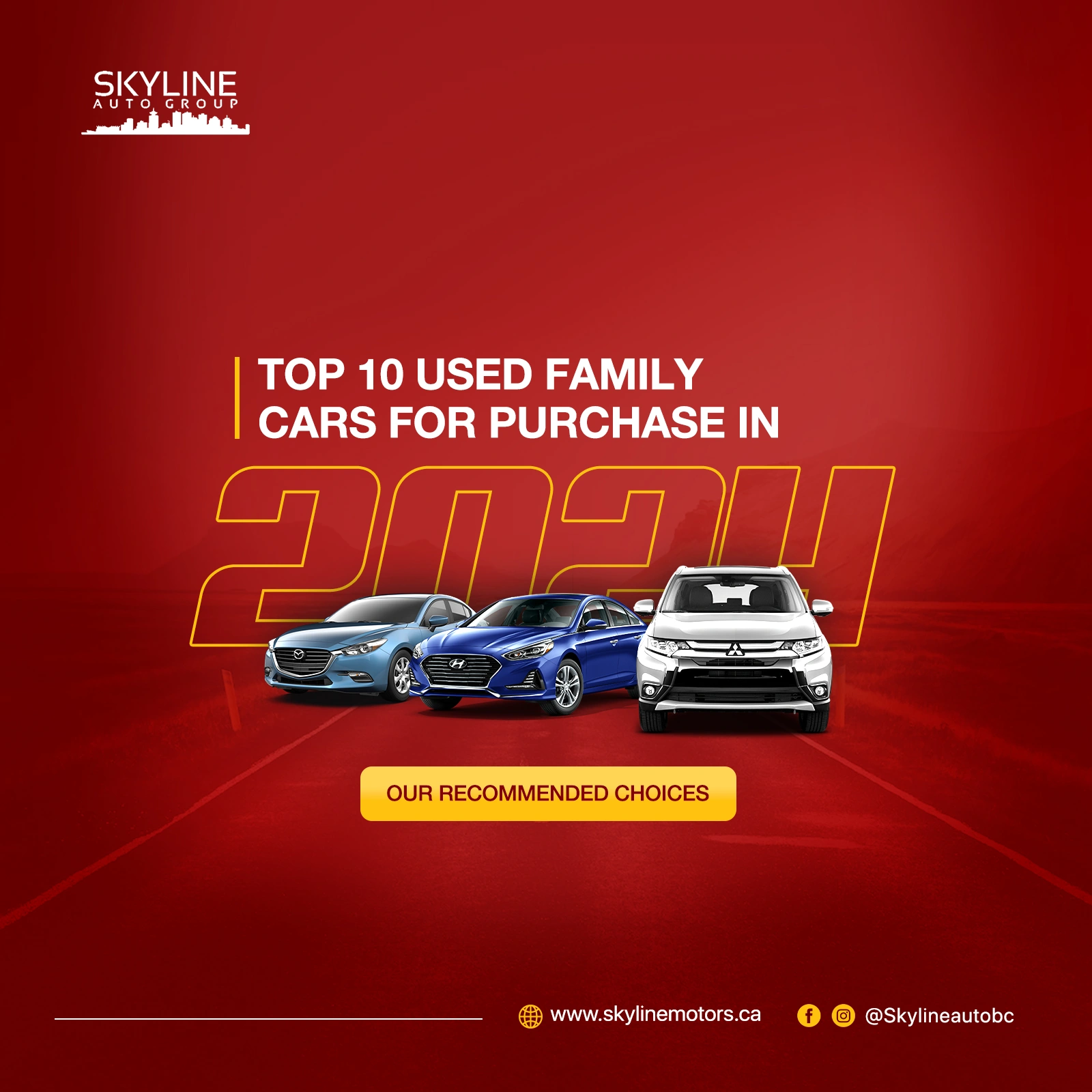 Top 10 Used Family Cars for Purchase in 2024 – Our Recommended Choices